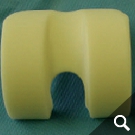 Vorgefertigte Spacer (Platzhalter) mit Antibiotika Vorgefertigte Spacer (Platzhalter) mit Antibiotika